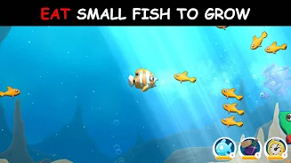 Hungry Ocean: Feed & Grow Fish screenshot 1