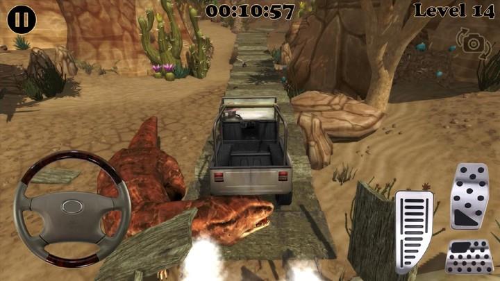 Jurassic 4x4 Mountain Climb screenshot 1