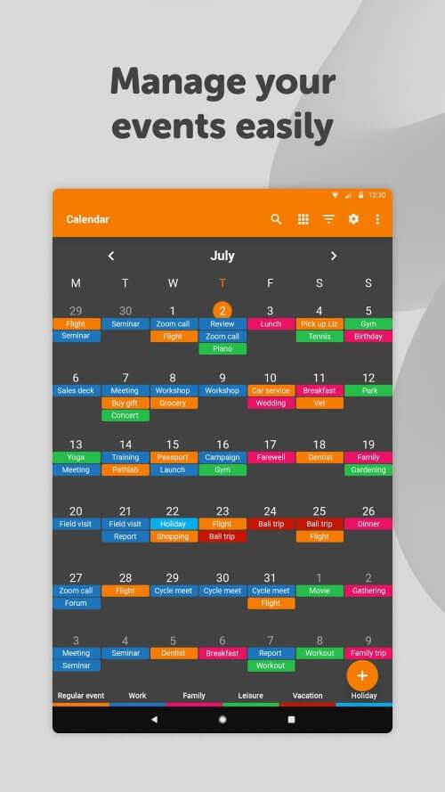 Simple Calendar Pro screenshot 6