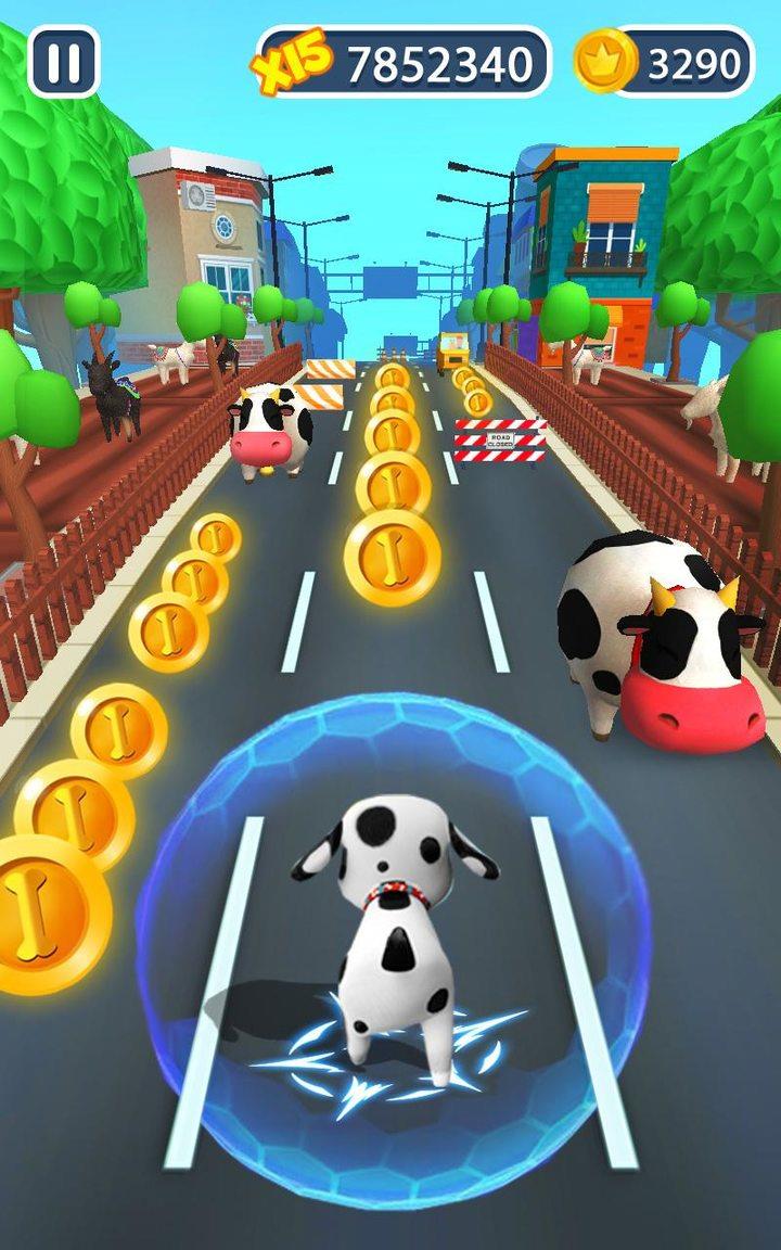 Dog Run Pet Runner Games 3D screenshot 2