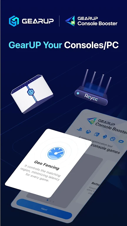 GearUP Console Booster screenshot 1