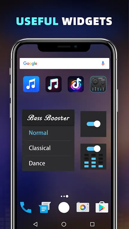 Bass Booster & Equalizer PRO screenshot 1