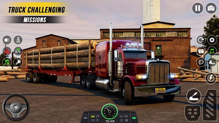 Us Truck Simulator Truck Game screenshot 2