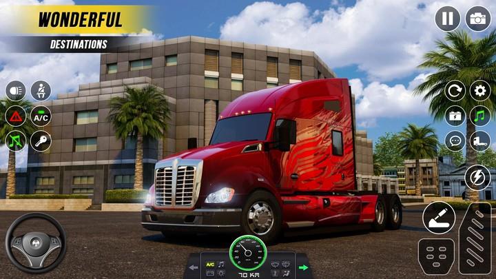 Us Truck Simulator Truck Game screenshot 1