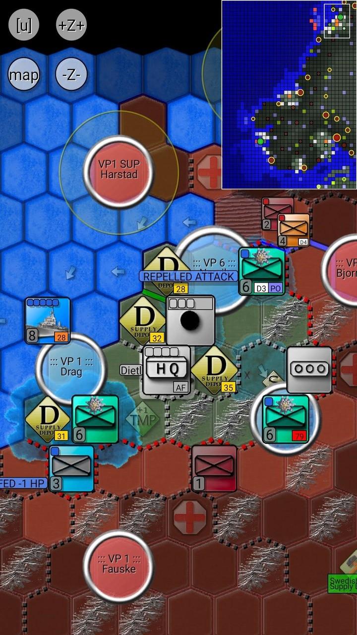 Invasion of Norway (turnlimit) screenshot 2