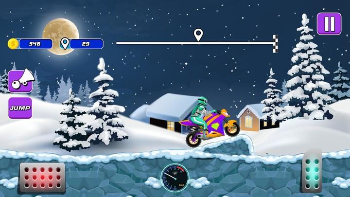 Kids Bike Hill Racing Game screenshot 4