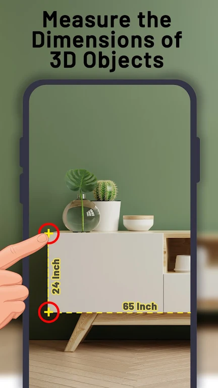 AR Ruler + Measuring Tape App screenshot 2