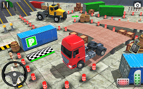 Real Euro Truck Parking Games screenshot 3