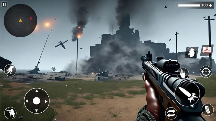 World War: D-Day WW2 screenshot 2