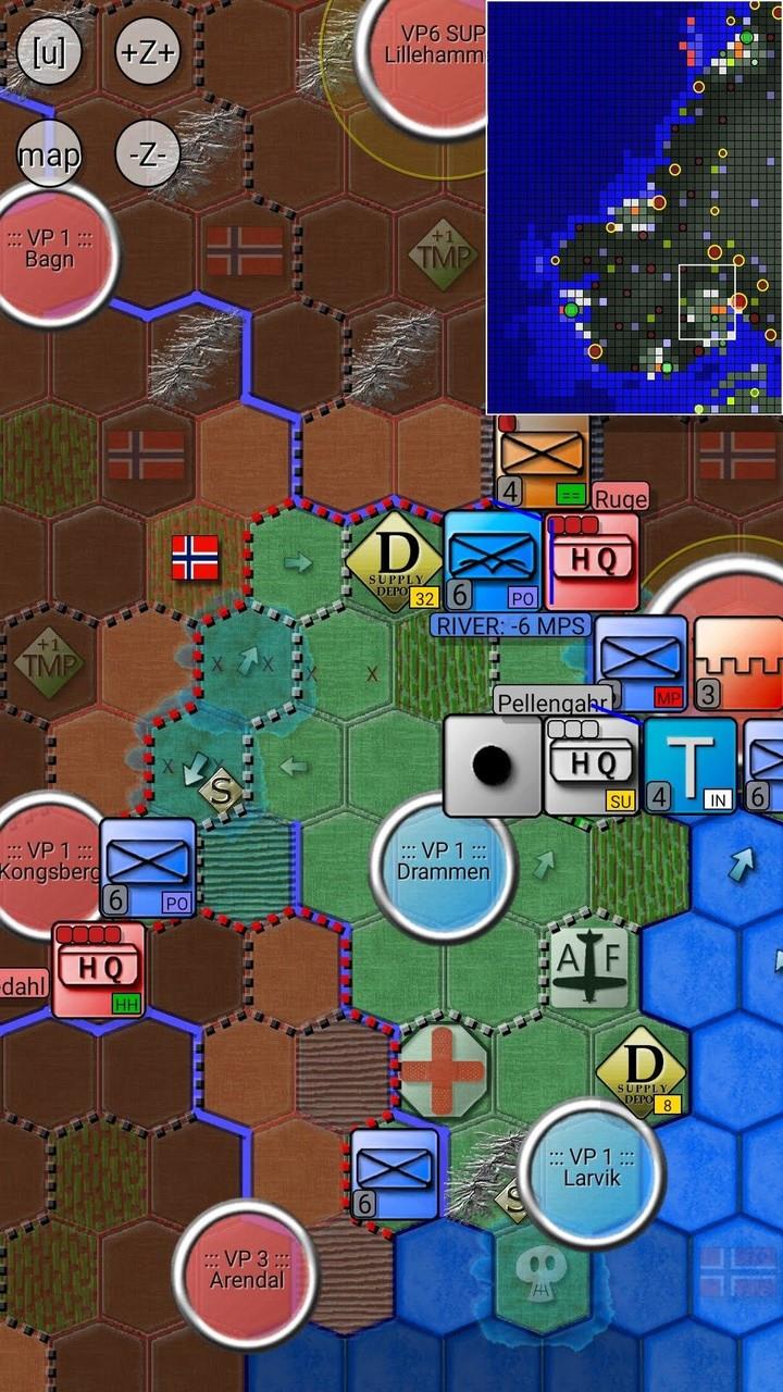 Invasion of Norway (turnlimit) screenshot 5