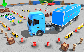 Real Euro Truck Parking Games screenshot 1