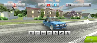 Russian Car : Village screenshot 1