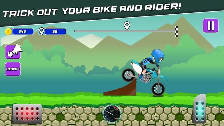 Kids Bike Hill Racing Game screenshot 3