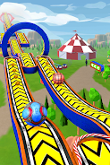 Super Sky Rolling Ball Game 3D screenshot 1