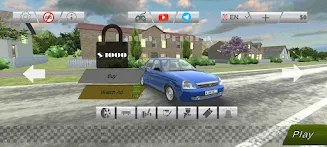 Russian Car : Village screenshot 3