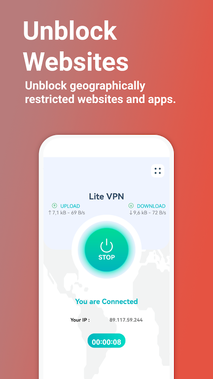 OZZMO VPN screenshot 2