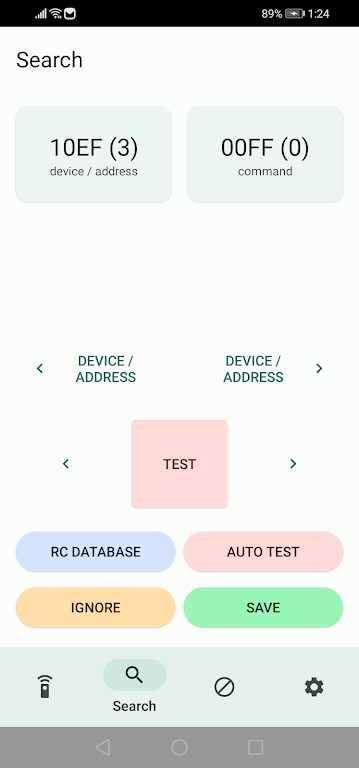 IrCode Finder Universal Remote screenshot 4