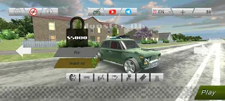 Russian Car : Village screenshot 7