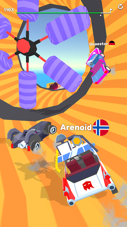 Ramp Racing 3D — Extreme Race screenshot 1