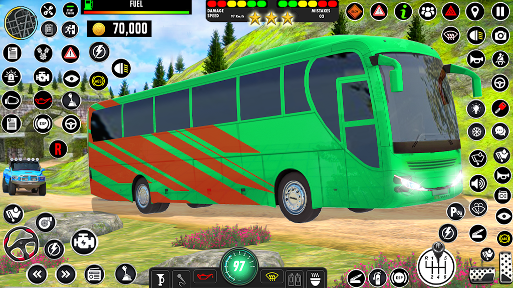 Coach Bus Driving : Bus Games screenshot 2