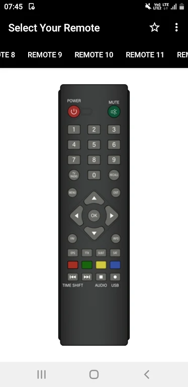 DD FreeDish Remote Control screenshot 3