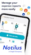 Cegid Notilus travel expenses screenshot 1