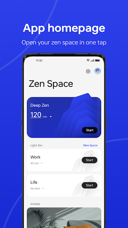 Zen Space screenshot 1