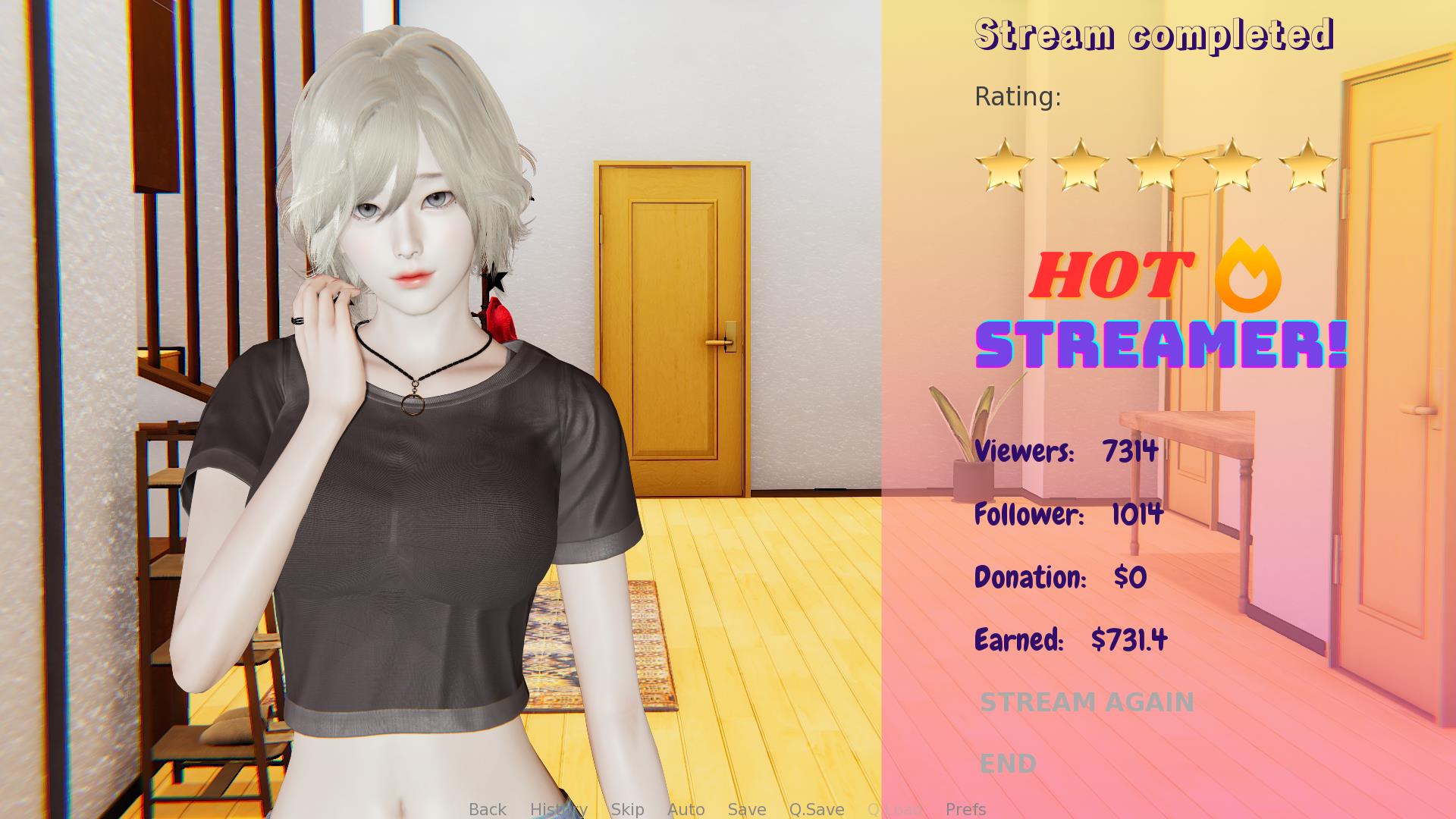 Sister Streaming Sim screenshot 1