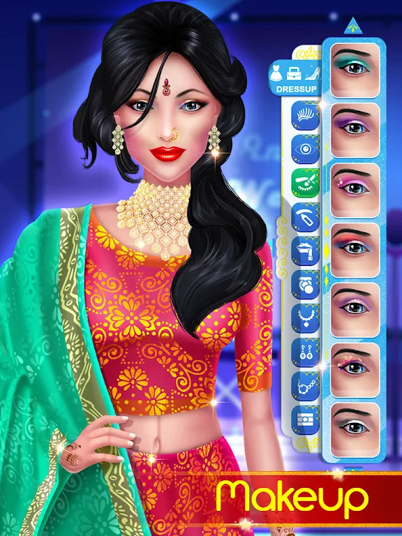 Indian Wedding: Makeup Game screenshot 1