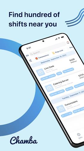 Chamba App screenshot 1