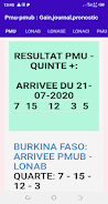 Pmu-pmub: gain pronostic journ screenshot 4