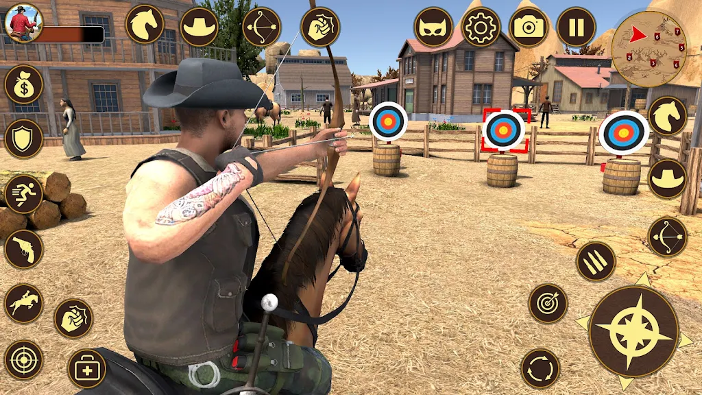 Western Gunfitgher Cowboy Game screenshot 3