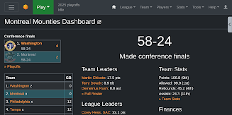 Basketball GM screenshot 2