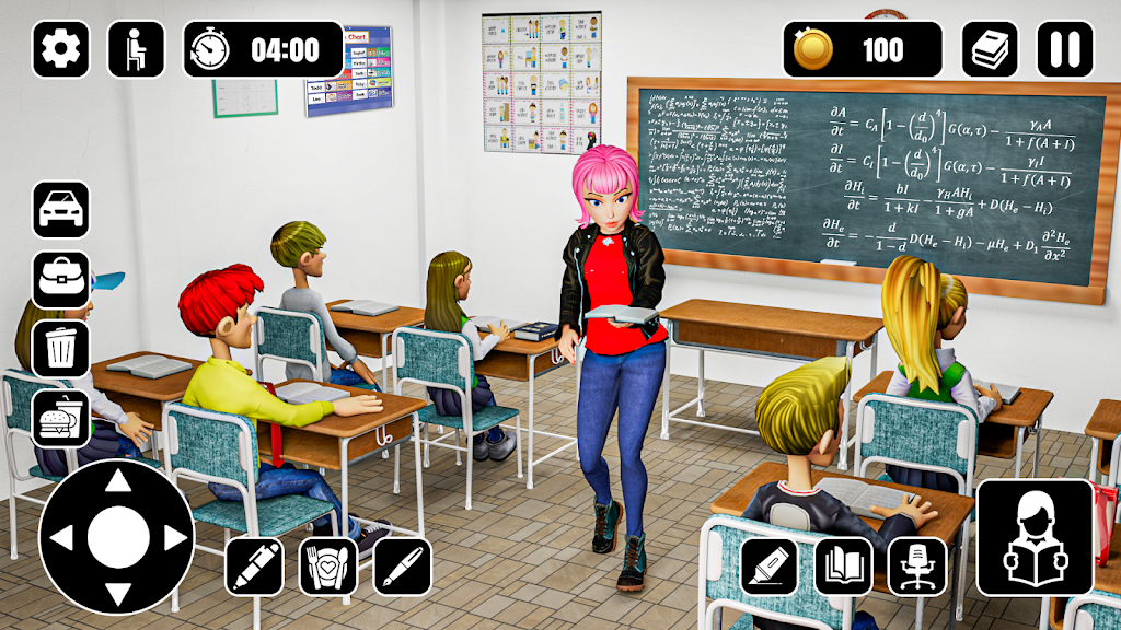 Teacher Life: High School Game screenshot 4