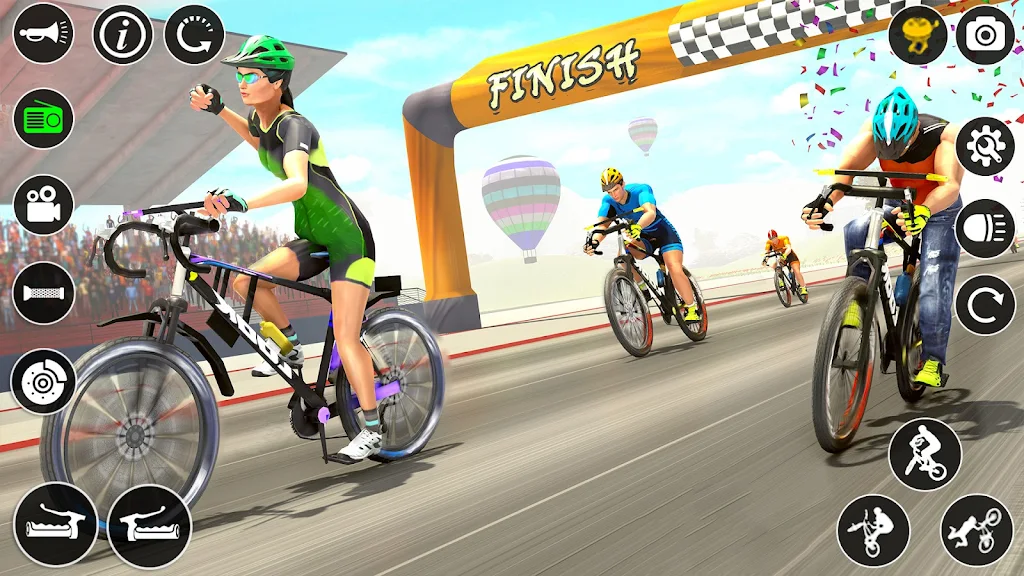 BMX Cycle Race 3d Cycle Games screenshot 4