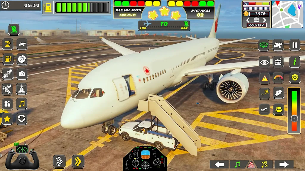 Real Flight Sim Airplane Games screenshot 3