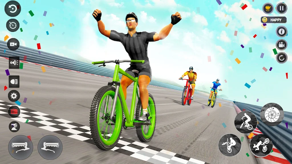 BMX Cycle Race 3d Cycle Games screenshot 3