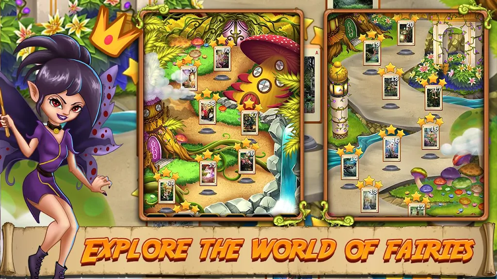 Solitaire Quest: Elven Wonder screenshot 1