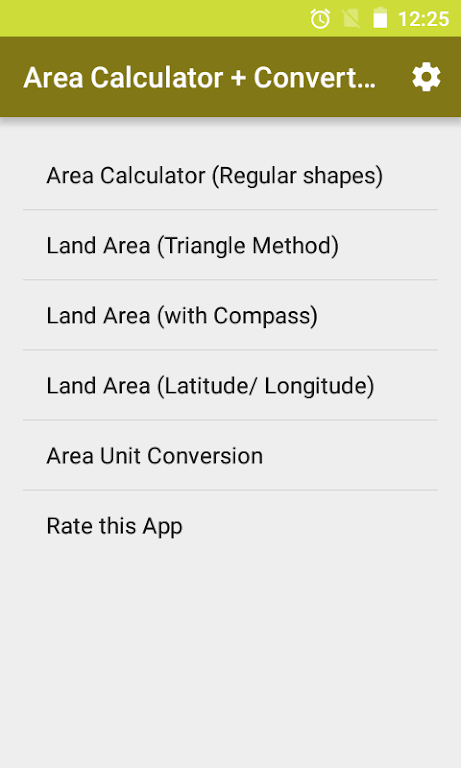 Land Area Calculator Converter screenshot 1