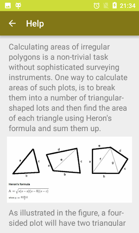 Land Area Calculator Converter screenshot 2