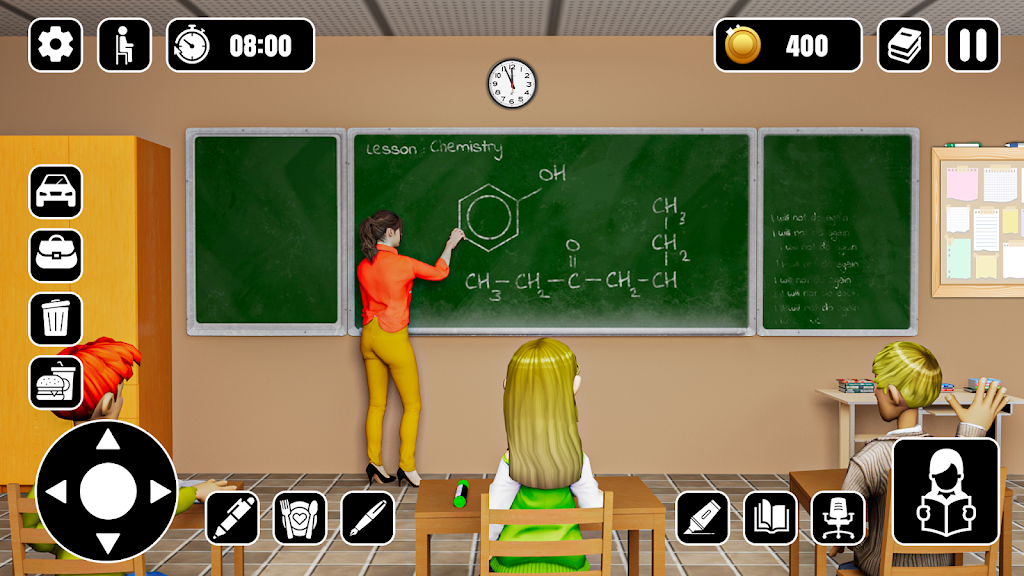 Teacher Life: High School Game screenshot 1