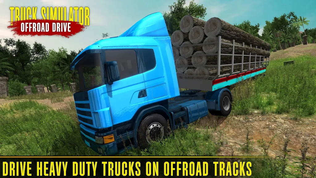 Truck Driver Offroad Sim screenshot 3