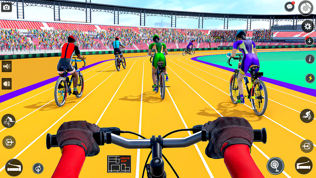 BMX Cycle Race 3d Cycle Games screenshot 1