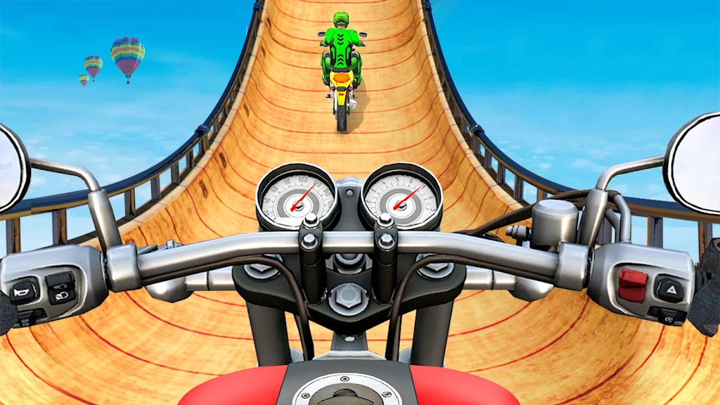 Bike Stunt Race 3D: Bike Games screenshot 1