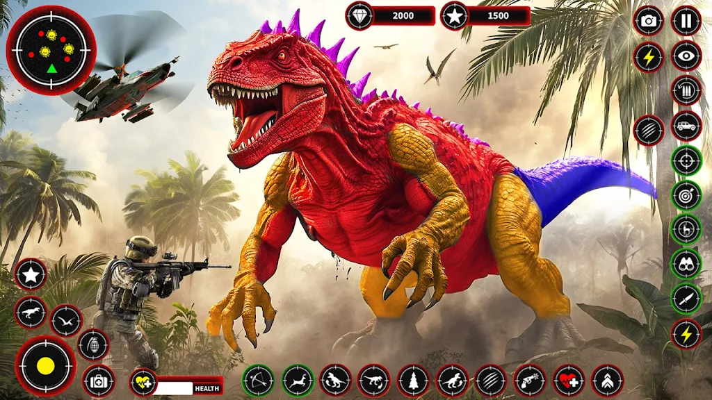 Wild Dino Shooting Hunter Game screenshot 4