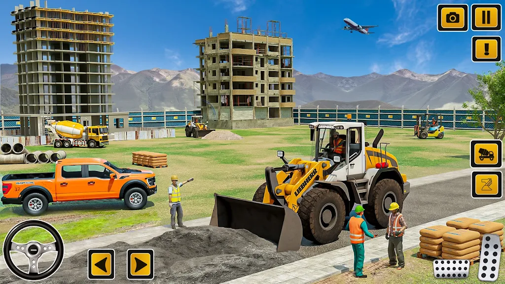 Real Snow Excavator - JCB screenshot 4