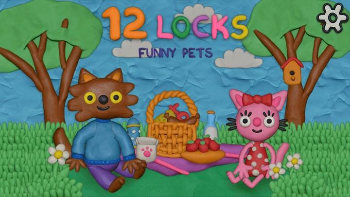 12 Locks Funny Pets screenshot 1