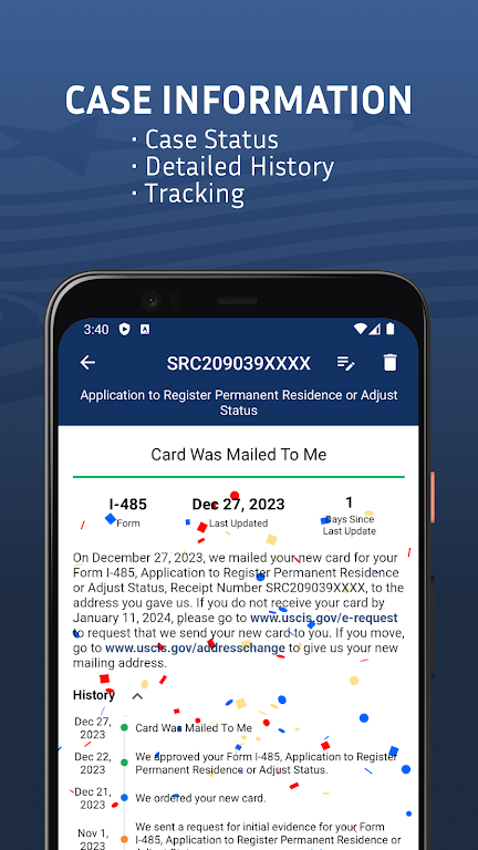 Case Tracker US Immigration screenshot 3