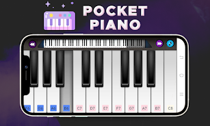 Pocket piano : piano keyboard screenshot 5