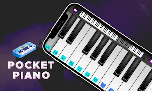 Pocket piano : piano keyboard screenshot 4